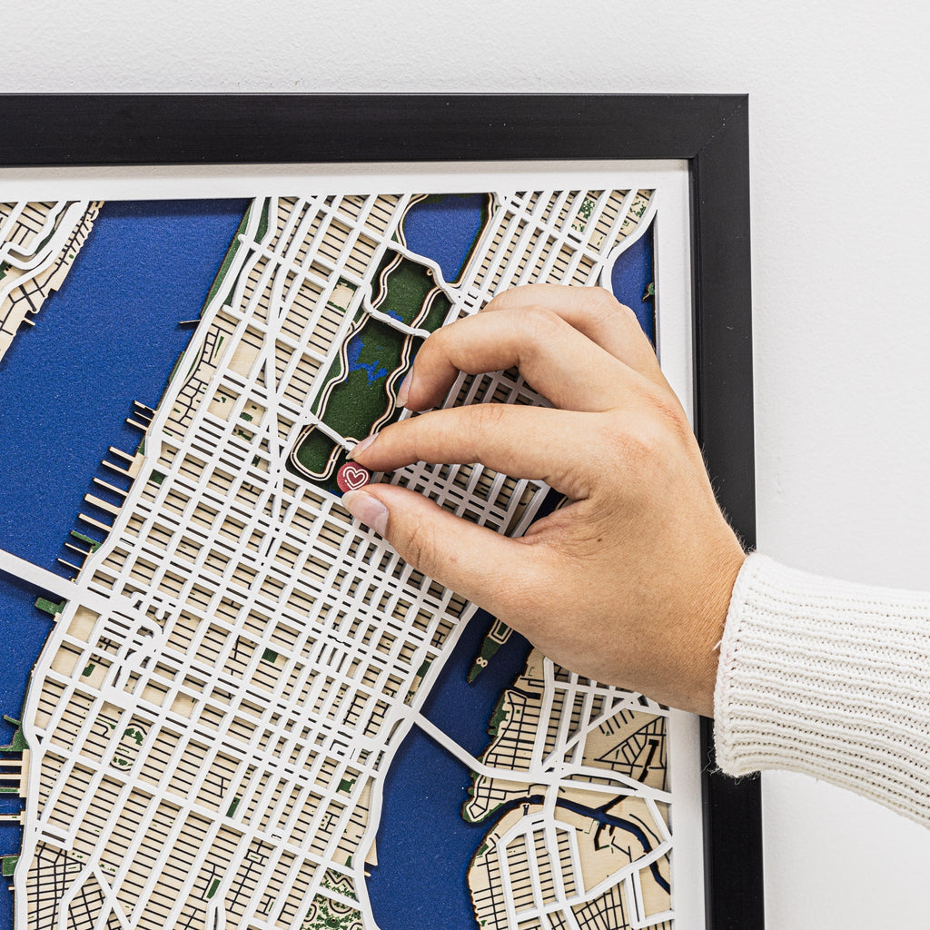 3D City Map New York Enjoy The Wood
