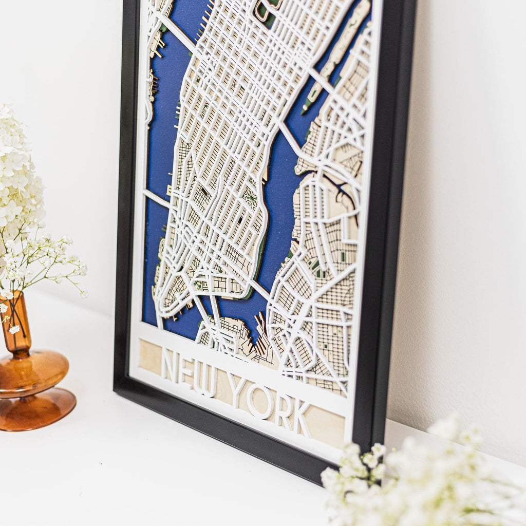 3D City Map New York Enjoy The Wood
