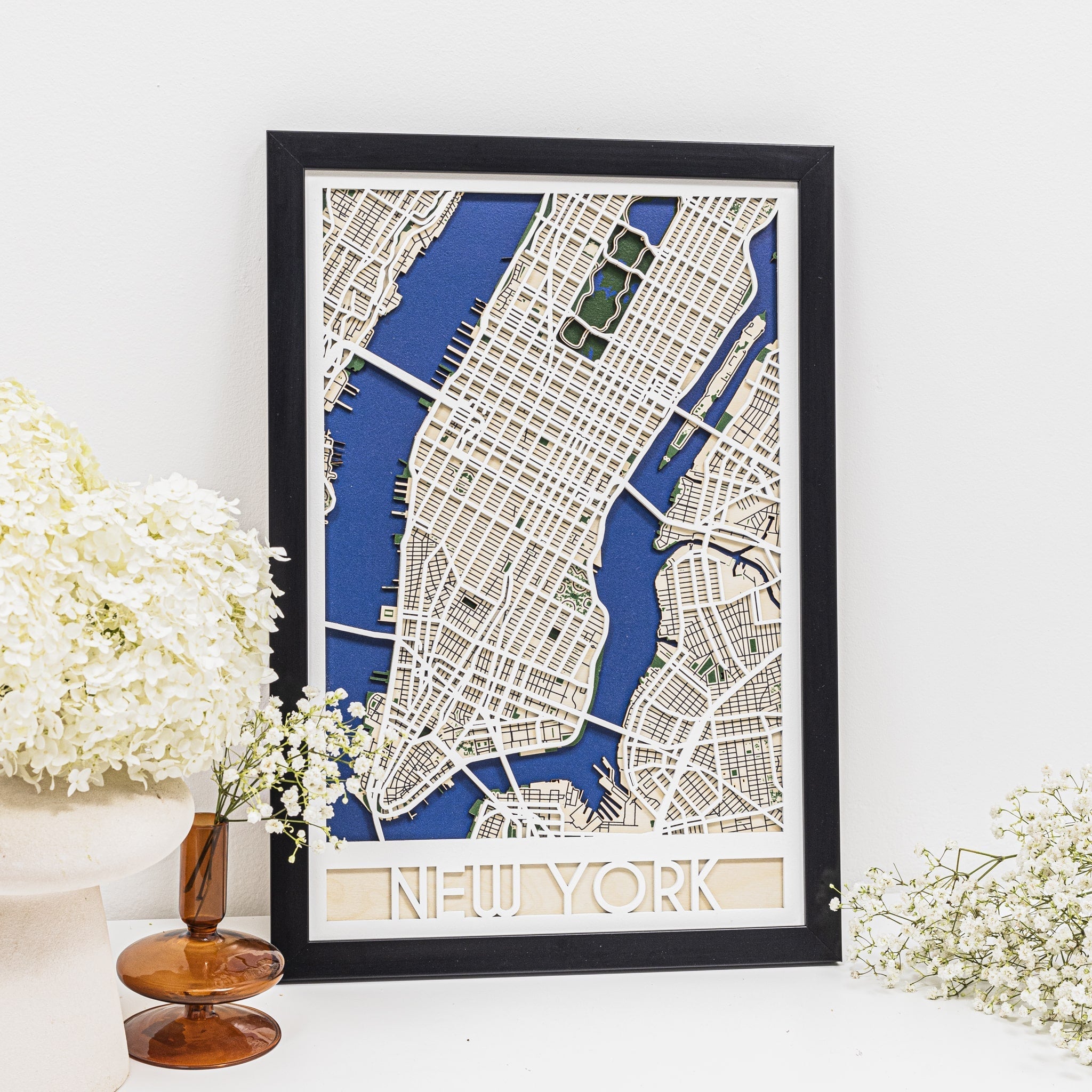 3D City Map New York Enjoy The Wood