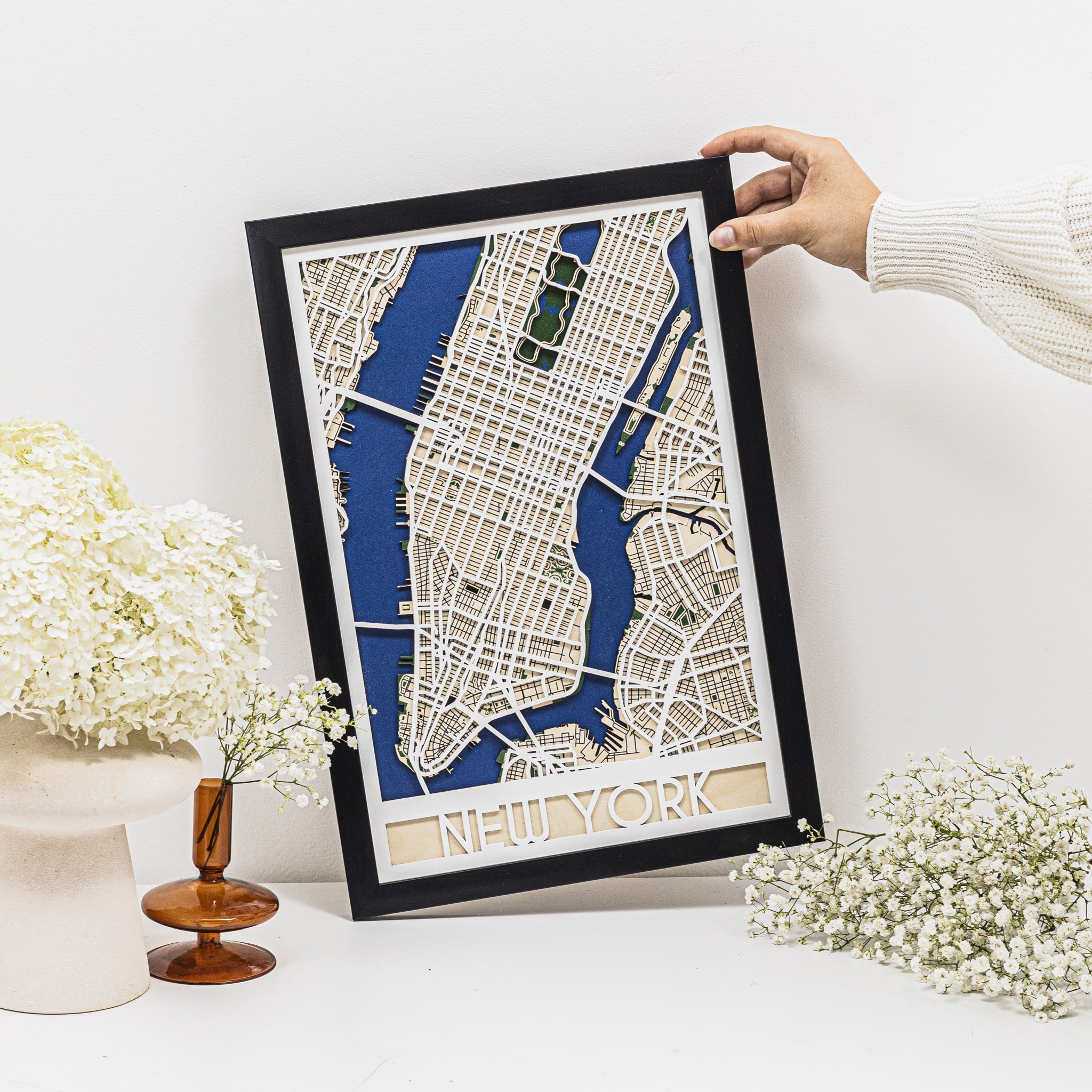 3D City Map New York Enjoy The Wood