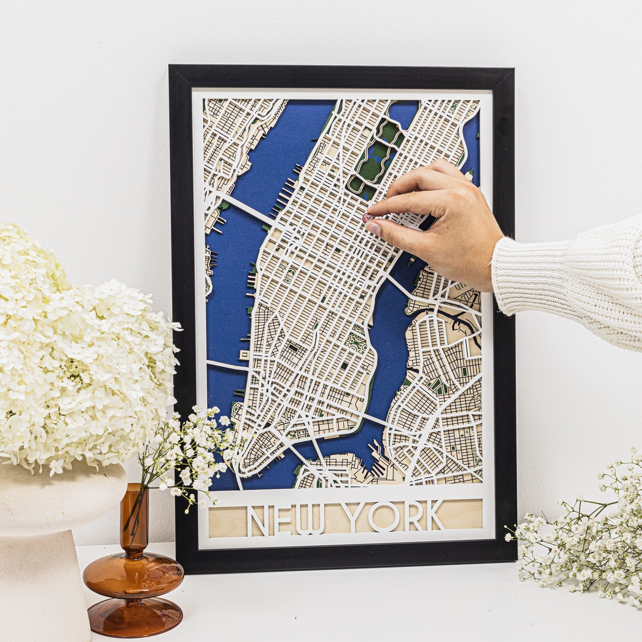 3D City Map New York Enjoy The Wood