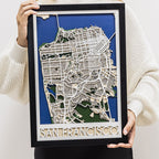 3D City Map San Francisco