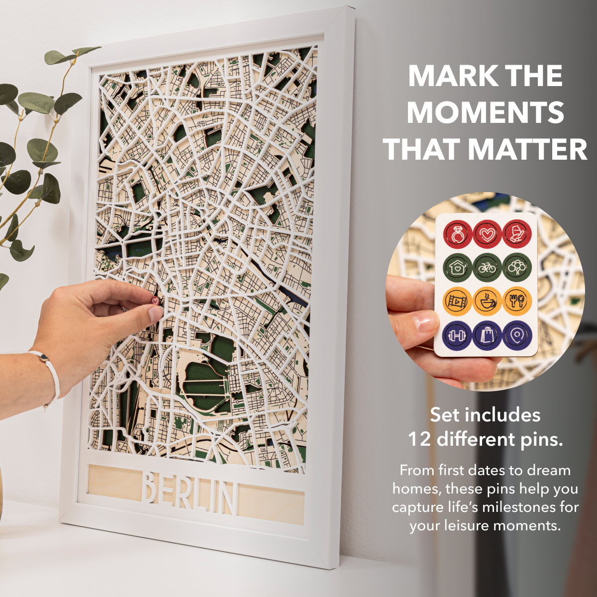 3D City Map Paris Enjoy The Wood