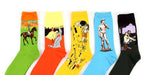 Classic Autumn Winter Retro Personality Art Van Gogh Mural World Famous Oil Painting Female Sock For Men And Women Stevvex