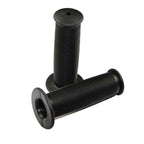 Classic Black Children Bicycle Handlebar Grips High Quality Odorless Rubber Non-slip Shockproof Bike Handlebar Grips Kid's Bike Grips Mushroom Grips Non-Slip Rubber Bikes Grips Short Bicycle Handlebar Grips For Boys Stevvex