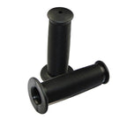 Classic Black Children Bicycle Handlebar Grips High Quality Odorless Rubber Non-slip Shockproof Bike Handlebar Grips Kid's Bike Grips Mushroom Grips Non-Slip Rubber Bikes Grips Short Bicycle Handlebar Grips For Boys Stevvex