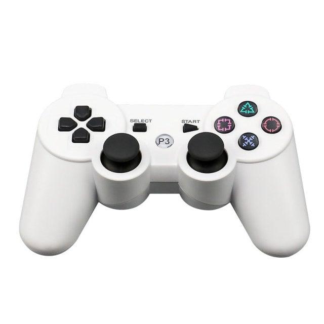 Classic Blue Bluetooth Wireless Joystick Gamepad Controller Compatible With PC Monitor Laptop Stevvex