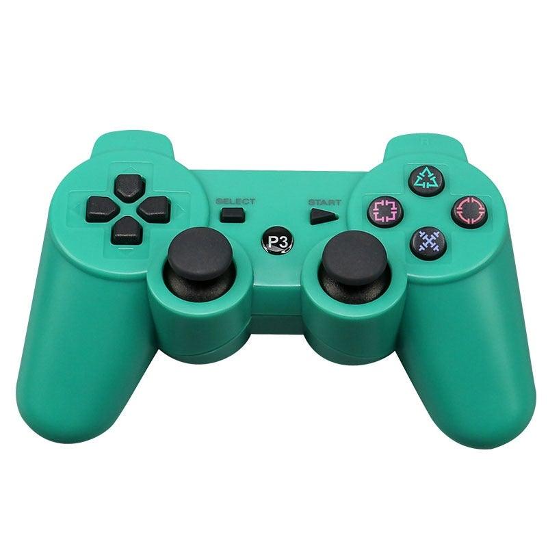 Classic Blue Bluetooth Wireless Joystick Gamepad Controller Compatible With PC Monitor Laptop Stevvex