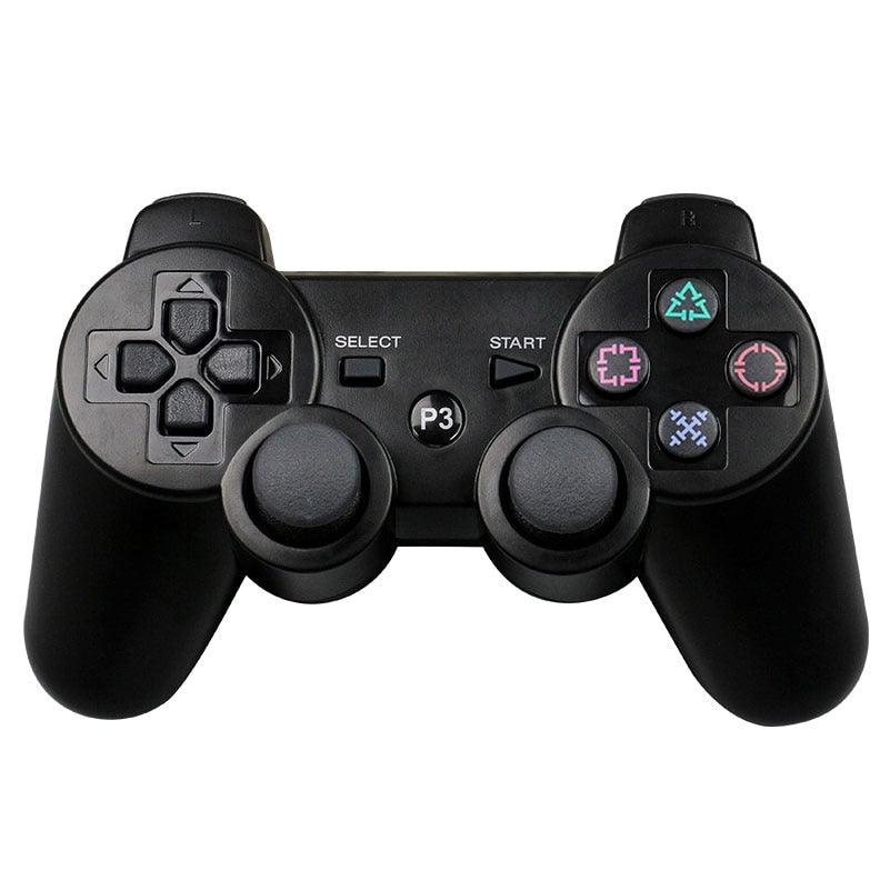 Classic Blue Bluetooth Wireless Joystick Gamepad Controller Compatible With PC Monitor Laptop Stevvex