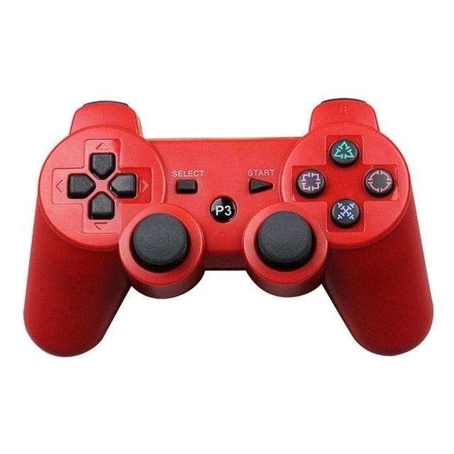 Classic Blue Bluetooth Wireless Joystick Gamepad Controller Compatible With PC Monitor Laptop Stevvex