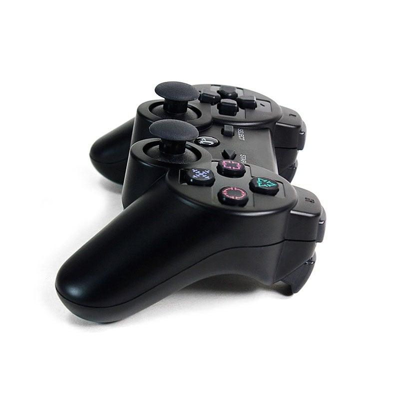 Classic Blue Bluetooth Wireless Joystick Gamepad Controller Compatible With PC Monitor Laptop Stevvex