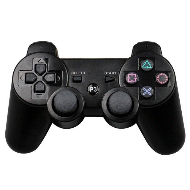 Classic Blue Bluetooth Wireless Joystick Gamepad Controller Compatible With PC Monitor Laptop Stevvex