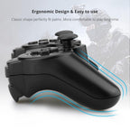 Classic Blue Bluetooth Wireless Joystick Gamepad Controller Compatible With PC Monitor Laptop Stevvex