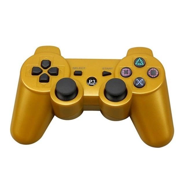 Classic Blue Bluetooth Wireless Joystick Gamepad Controller Compatible With PC Monitor Laptop Stevvex