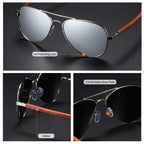 Classic Business Sunglasses Pilot Metal Frame UV Men Sunglasses Metal Driving New  Luxury Shades  Sunglasses Eyewear Frame Sun Glasses For Women Men Stevvex