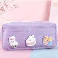 Classic Cartoon Large Capacity Stylish Students Pencil Pouch Cute Creative Design Case For School Stevvex