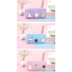 Classic Cartoon Large Capacity Stylish Students Pencil Pouch Cute Creative Design Case For School Stevvex