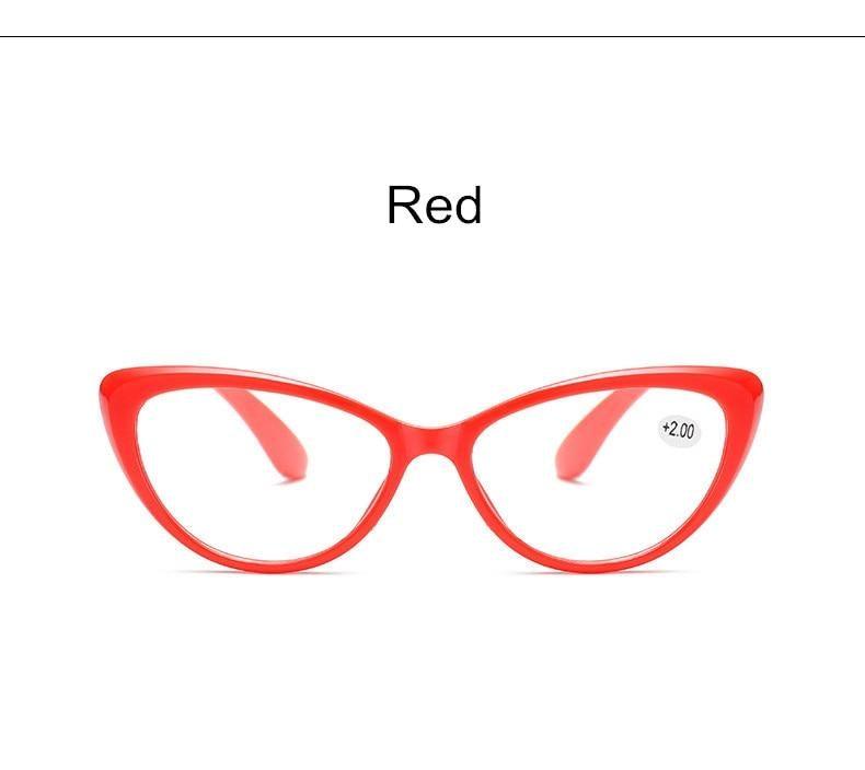 Classic Cat Eye Reading Glasses Eye Protection Eyewear Computer And Stylish Frame Eyewear Men Women Presbyopia Diopter Eyewear +1.0+1.5+2.0+2.5+3.0+3.5+4.0 Stevvex