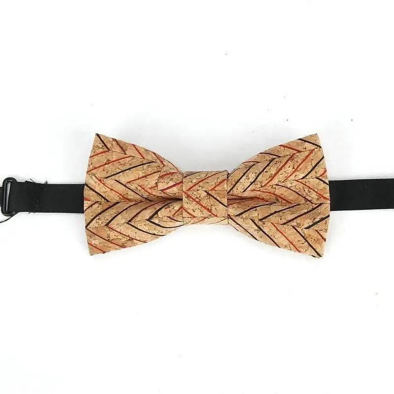 Classic Children Striped Elegant New Bow Tie Cute Kids Design Boys Brown Color Printed Bowties Stevvex
