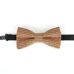Classic Children Striped Elegant New Bow Tie Cute Kids Design Boys Brown Color Printed Bowties Stevvex