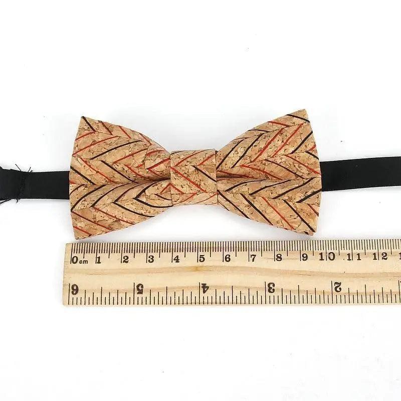 Classic Children Striped Elegant New Bow Tie Cute Kids Design Boys Brown Color Printed Bowties Stevvex