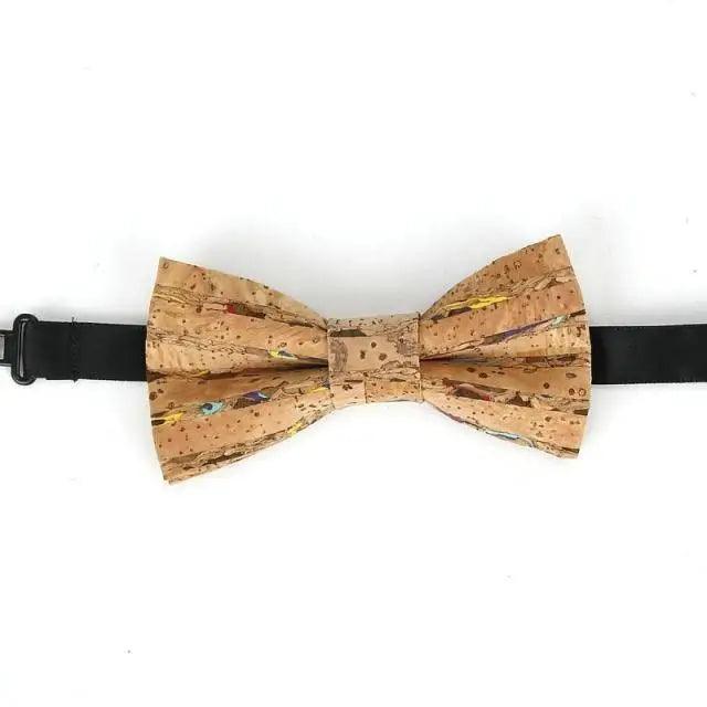 Classic Children Striped Elegant New Bow Tie Cute Kids Design Boys Brown Color Printed Bowties Stevvex