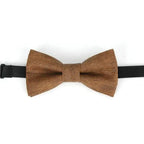 Classic Children Striped Elegant New Bow Tie Cute Kids Design Boys Brown Color Printed Bowties Stevvex