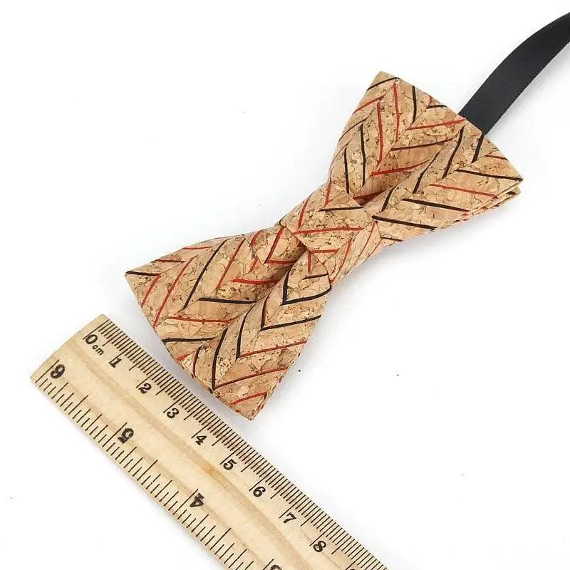 Classic Children Striped Elegant New Bow Tie Cute Kids Design Boys Brown Color Printed Bowties Stevvex