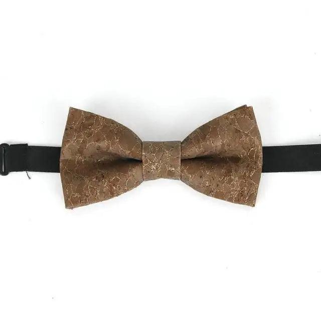 Classic Children Striped Elegant New Bow Tie Cute Kids Design Boys Brown Color Printed Bowties Stevvex