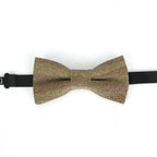 Classic Children Striped Elegant New Bow Tie Cute Kids Design Boys Brown Color Printed Bowties Stevvex