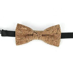 Classic Children Striped Elegant New Bow Tie Cute Kids Design Boys Brown Color Printed Bowties Stevvex