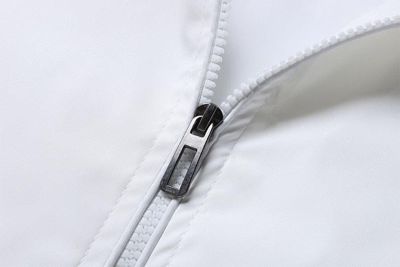 Classic Fashion Men’s Windbreaker Jackets Casual Jacket Men Outdoor Sports Spring Autumn Solid Color Jacket Stylish Jackets Men Jacket Lightweight Casual Slim Fit Jacket Stevvex