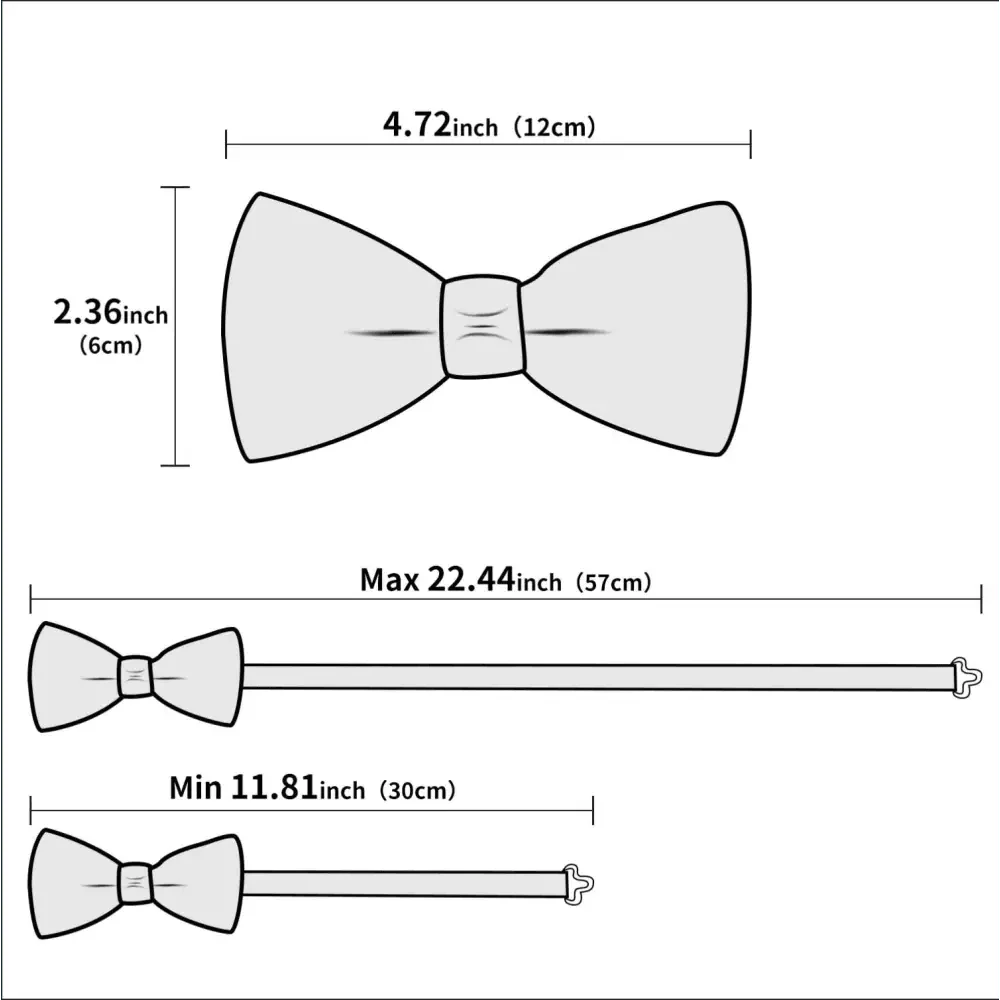 Classic Green Bow Ties Men Silk Butterfly Tie  With Pocket Square And Cufflinks Set For Men Elegant Design Wedding Party Bowties Solid Color Gentleman Bow Tie And Pocket Square Cufflink Set Stevvex
