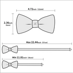 Classic Green Bow Ties Men Silk Butterfly Tie  With Pocket Square And Cufflinks Set For Men Elegant Design Wedding Party Bowties Solid Color Gentleman Bow Tie And Pocket Square Cufflink Set Stevvex