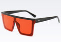 Classic Male Big Black Sunglasses For Men & Women New Fashionable Design New Mirror Pink Square  Oversize Square Sunglasses for Women Men Stevvex