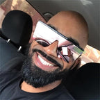 Classic Male Big Black Sunglasses For Men & Women New Fashionable Design New Mirror Pink Square  Oversize Square Sunglasses for Women Men Stevvex