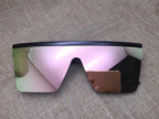 Classic Male Big Black Sunglasses For Men & Women New Fashionable Design New Mirror Pink Square  Oversize Square Sunglasses for Women Men Stevvex