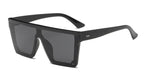 Classic Male Big Black Sunglasses For Men & Women New Fashionable Design New Mirror Pink Square  Oversize Square Sunglasses for Women Men Stevvex