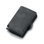 Classic Multifunction Automatic Aluminum Alloy Leather Credit Card Holder Retro New Pop-Up Card Ejector Business Wallets For Men Stevvex