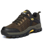 Classic Style Men's Hiking Shoes Lace-Up Sports Outdoor Jogging Hiking Climbing Shoes Mid High Top Shock-Absorbing Anti-Slip Water Resistant Work Outdoor Shoes