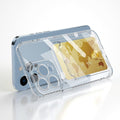 Classic Transparent Soft Thin Clear Wallet Case For iPhone 14 13 12 11 Pro Max 6 6S 7 8 Plus SE X XR XS Transparent Card Slot Pocket Simple Clear Shockproof Protective Slim iPhone Case Stevvex