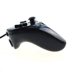 Classic White And Black Wired Pro Remote Game Controller Compatible With PC Laptop Stevvex