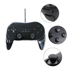 Classic White And Black Wired Pro Remote Game Controller Compatible With PC Laptop Stevvex