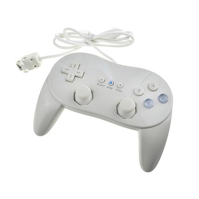 Classic White And Black Wired Pro Remote Game Controller Compatible With PC Laptop Stevvex