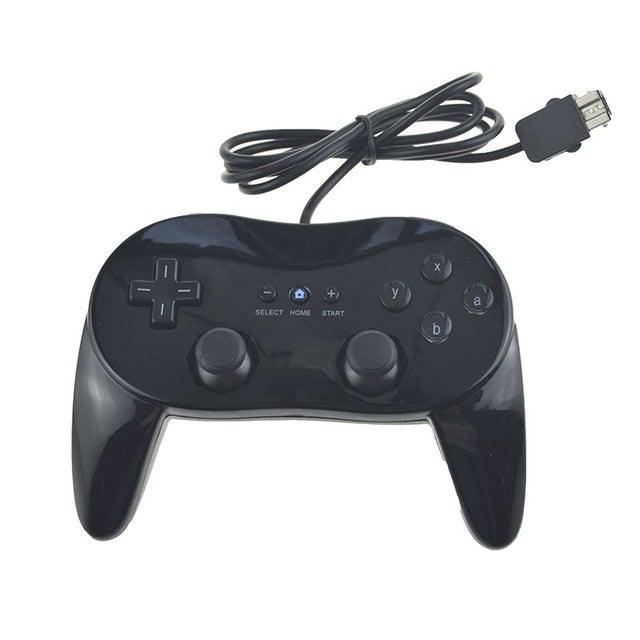 Classic White And Black Wired Pro Remote Game Controller Compatible With PC Laptop Stevvex