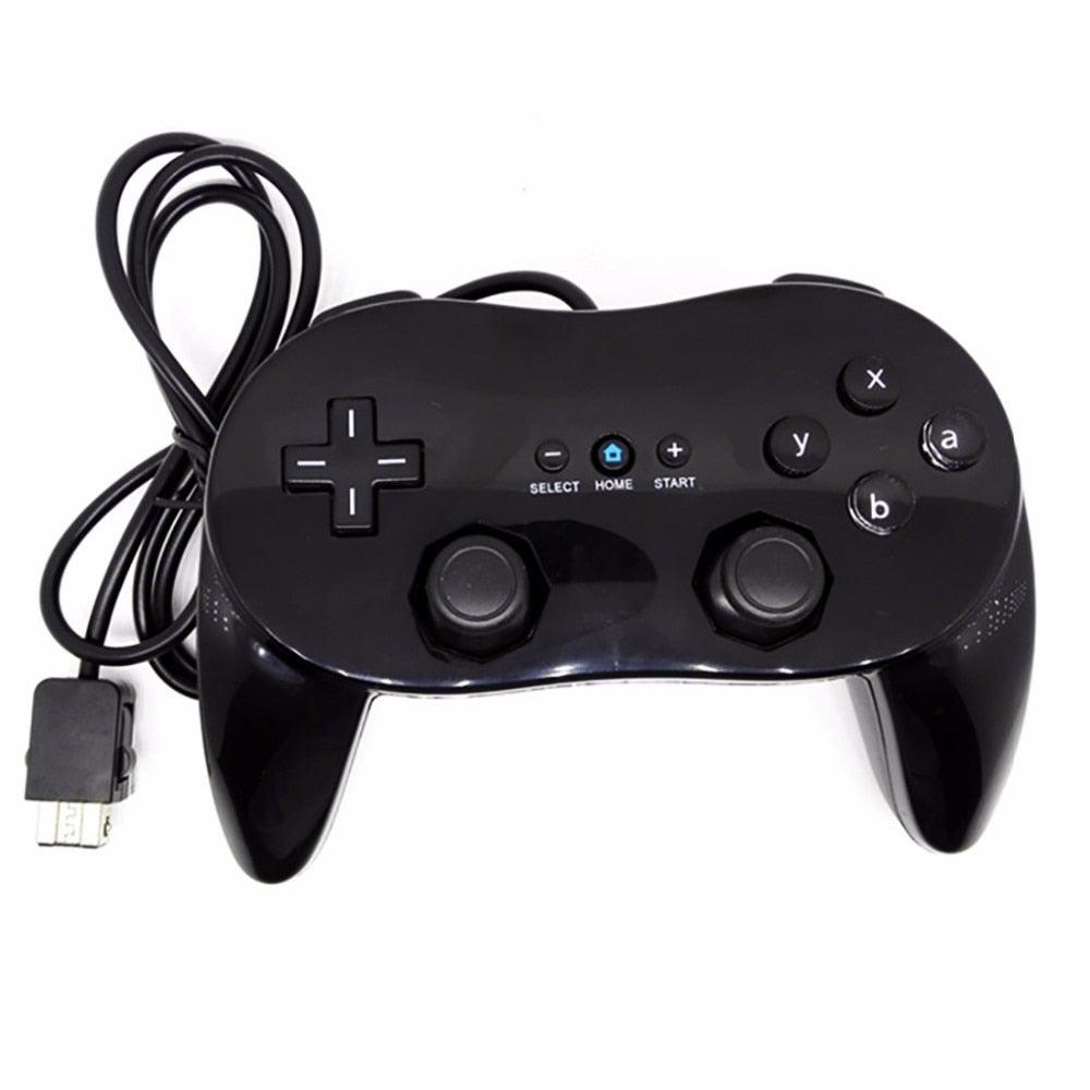 Classic White And Black Wired Pro Remote Game Controller Compatible With PC Laptop Stevvex