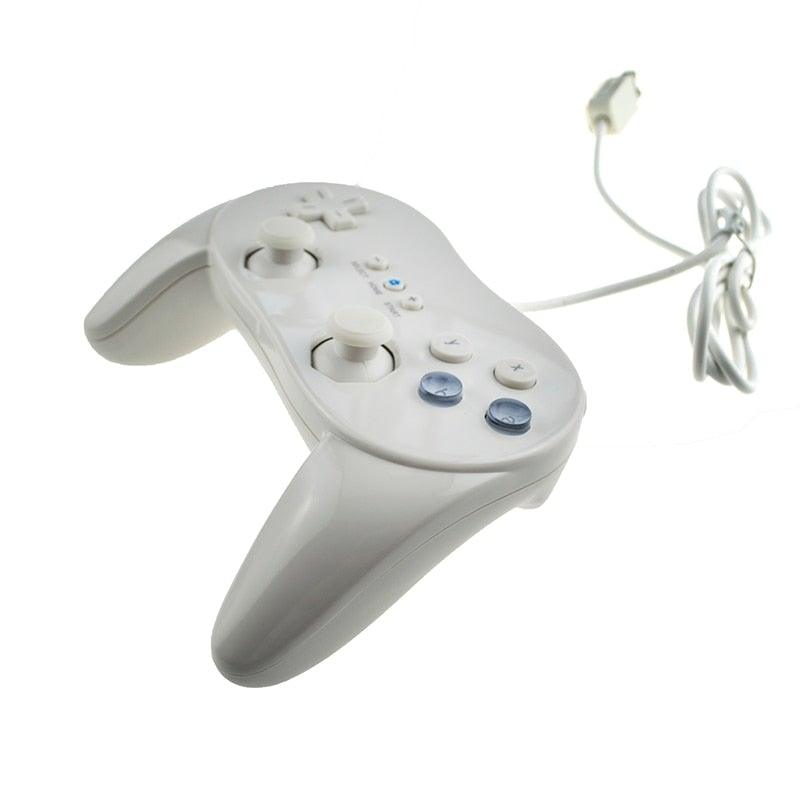 Classic White And Black Wired Pro Remote Game Controller Compatible With PC Laptop Stevvex