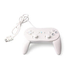 Classic White And Black Wired Pro Remote Game Controller Compatible With PC Laptop Stevvex