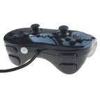 Classic White And Black Wired Pro Remote Game Controller Compatible With PC Laptop Stevvex