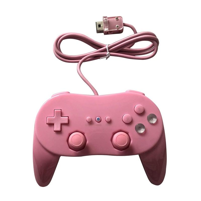Classic White And Black Wired Pro Remote Game Controller Compatible With PC Laptop Stevvex
